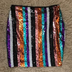 Sequenced skirt